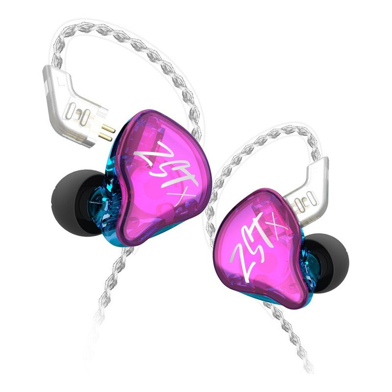 Audífonos In-ear Kz Zst-x Con Mic/sin Alta Calidad