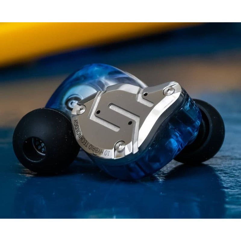 Kz Zs10 Pro Audifonos 10 Drivers Originales Sin Microfono