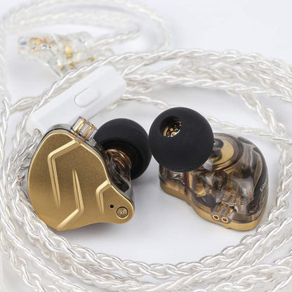 Audifonos Kz Zsn Pro X -metal -monitores In-ear Micrófono